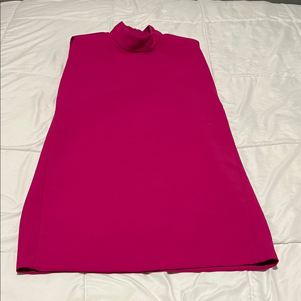 Zara Fuchsia Sleeveless Dress